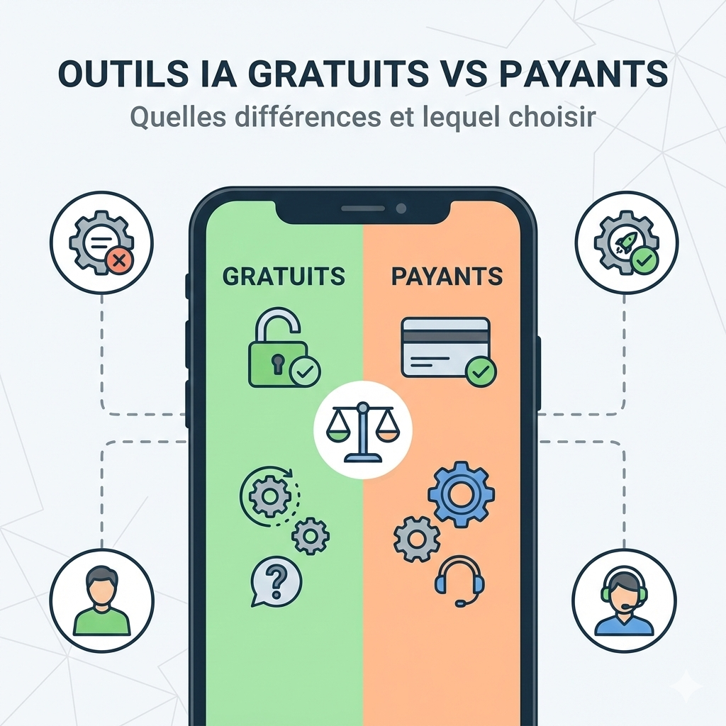 Quel outil IA choisir payanat ou gratuit