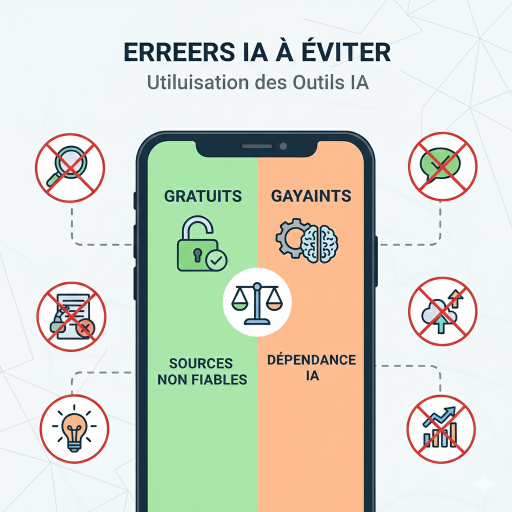 ia les erreurs d'utilisation à éviter