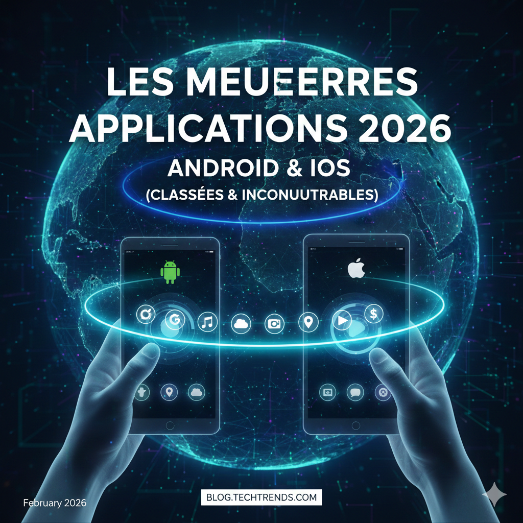 meilleures apps 2026 Android et iOS